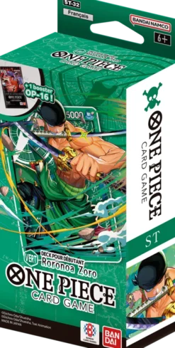One Piece Le Jeu de Cartes : Deck pour Débutant 32 - Roronoa Zoro