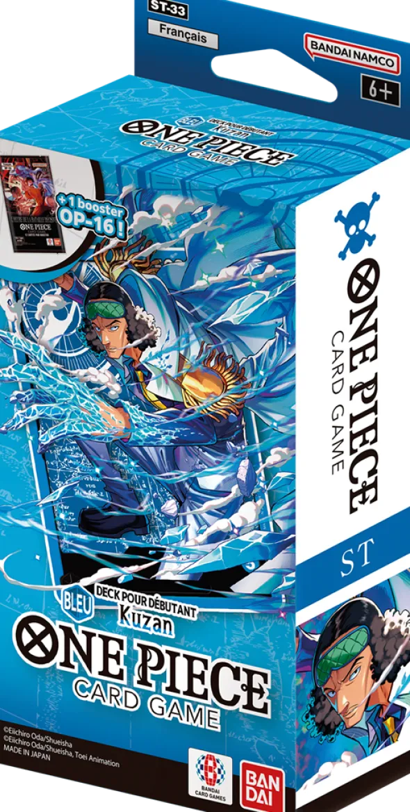 One Piece Le Jeu de Cartes : Deck pour Débutant 33 - Kuzan