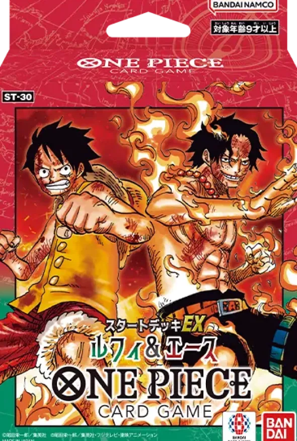 One Piece Le Jeu de Cartes : Deck pour Débutant 30 - Luffy & Ace