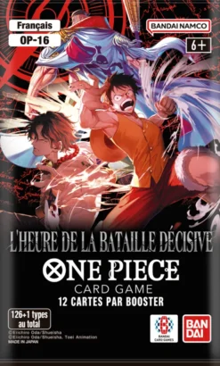 One Piece Le Jeu de Cartes - OP16 L'Heure de la Bataille Décisive - Boite de 24 Boosters