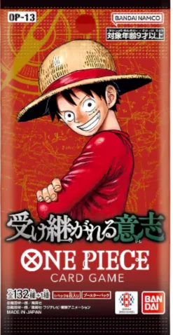 One Piece The Card Game - OP13 Carrying on his Will - Japanese Booster