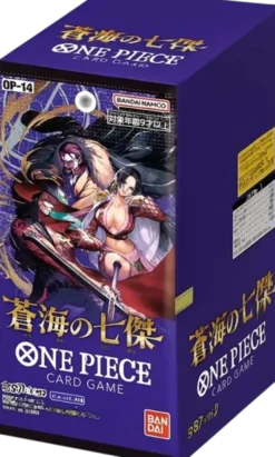 One Piece The Card Game - OP14 - The Azure Sea's Seven - Chinese Display