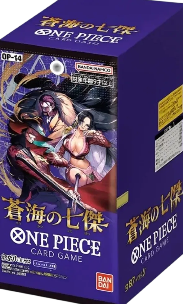 One Piece The Card Game - OP14 - The Azure Sea's Seven - Chinese Display
