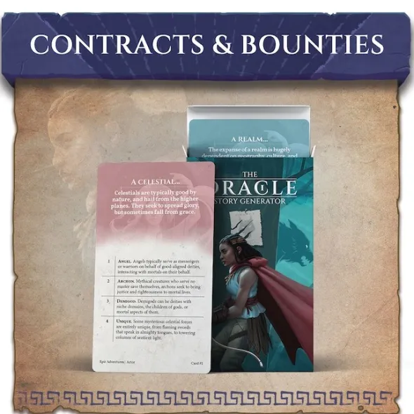 Oracle Story Generator Box