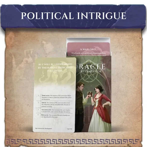 Oracle Story Generator Box