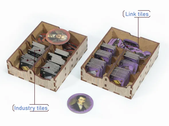 Organisateur pour Brass: Birmingham ou Brass: Lancashire