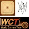 Pack Carrom W.C.T. Champion 88cm - Avec pieds