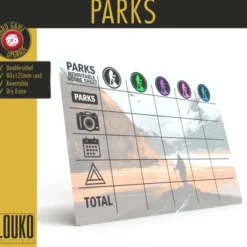 Parks - Feuille de score réinscriptible