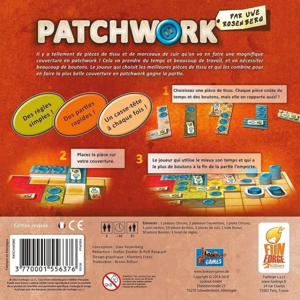 Patchwork - Edition Révisée