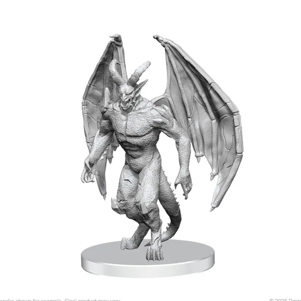 Pathfinder Battles Deep Cuts Unpainted Miniatures: Gargoyle & Shae