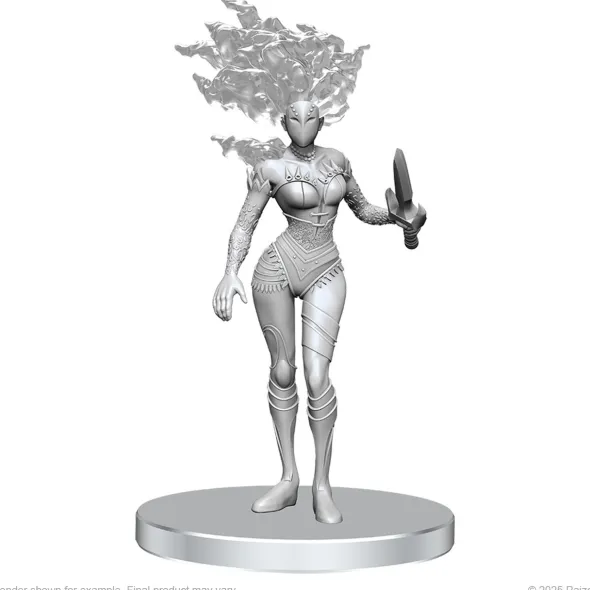 Pathfinder Battles Deep Cuts Unpainted Miniatures: Gargoyle & Shae
