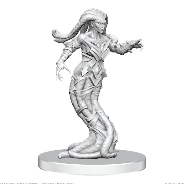 Pathfinder Battles Deep Cuts Unpainted Miniatures: Gylou & Ferrugon
