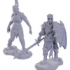 Pathfinder Deep Cuts Unpainted Miniatures: Plague Zombie & Skeletal Champion
