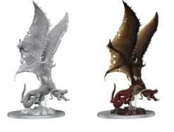 Pathfinder Deep Cuts Unpainted Miniatures: Flame Drake