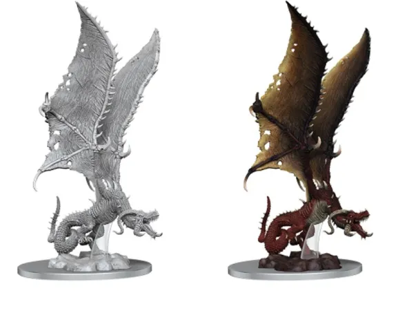 Pathfinder Deep Cuts Unpainted Miniatures: Flame Drake
