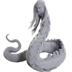 Pathfinder Deep Cuts Unpainted Miniatures: Lunar Naga