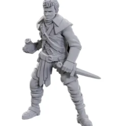 Pathfinder Deep Cuts Unpainted Miniatures: Cutpurses Male & Female