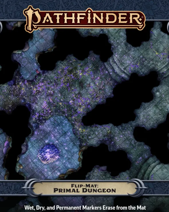 Pathfinder Flip-Mat: Primal Dungeon