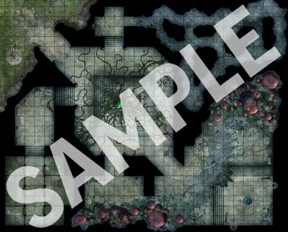 Pathfinder Flip-Mat: Primal Dungeon