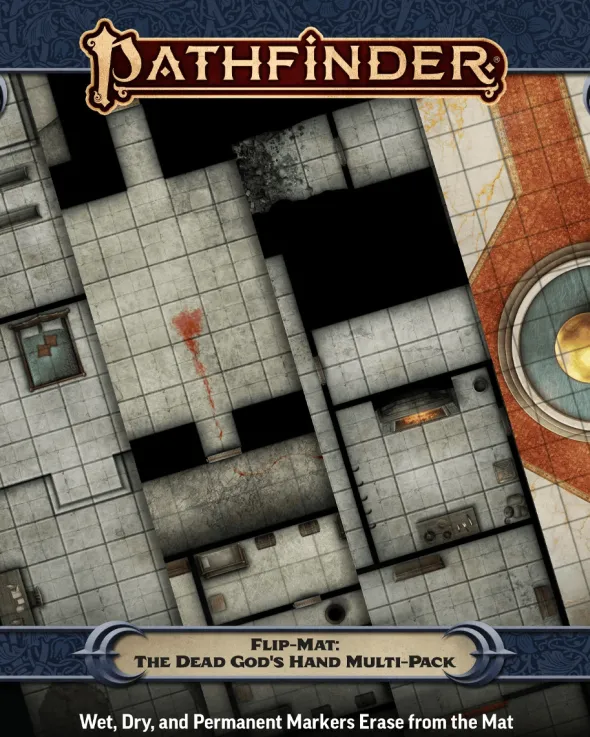 Pathfinder Flip-Mat: The Dead God's Hand Multi-Pack