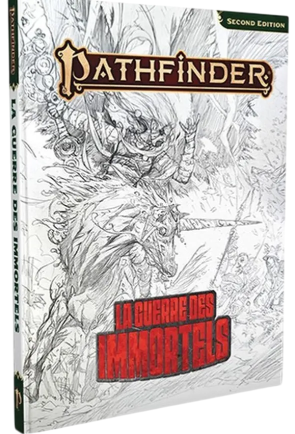 Pathfinder 2 - La Guerre des Immortels version croquis