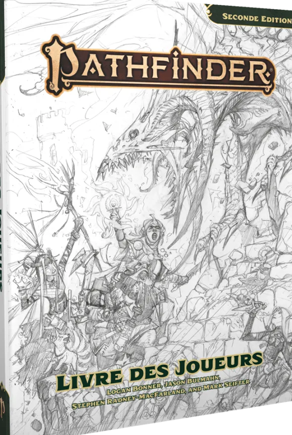 Pathfinder 2 - Livre des Joueurs version croquis