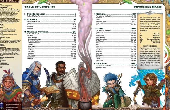 Pathfinder Second Edition - Impossible Magic