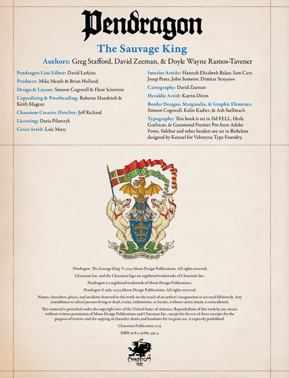 Pendragon - The Sauvage King