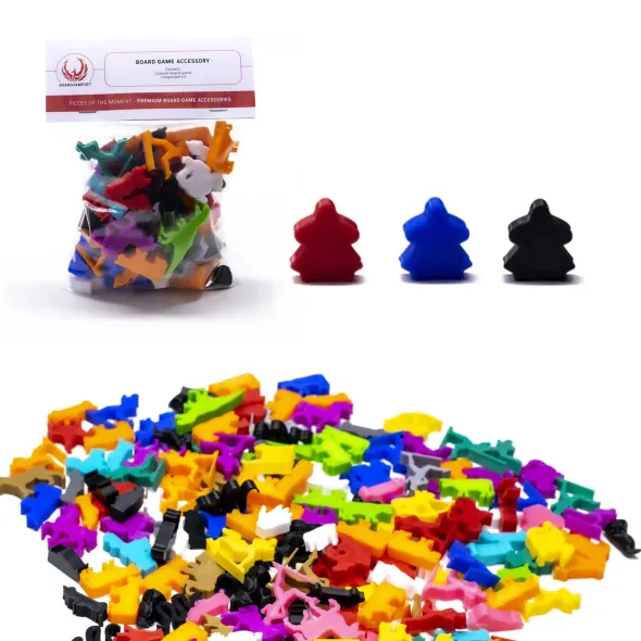 Petit Meeple - Femme x5
