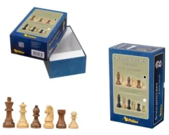 Pièces d'échecs Artus 78 mm