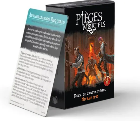 Pièges Mortels - 50 cartes Pièges Niv 13 à 16