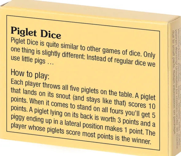 Piglet Dice