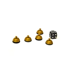 Pions en forme de sonnettes de table - x5