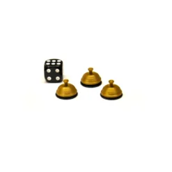 Pions en forme de sonnettes de table - x5