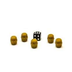 Pions en forme de tonneaux - x5