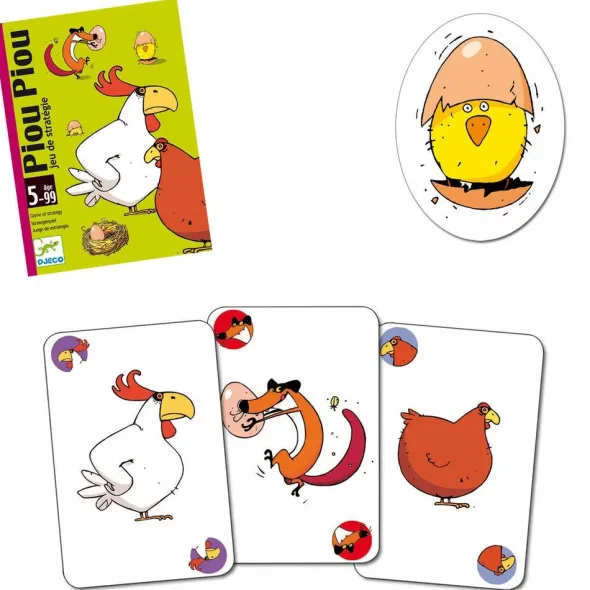 Piou-piou - Jeu des cartes