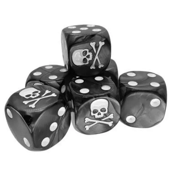 Pirate Dice - D6 Dice Set