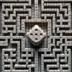 Piste de Dés - Crypto Maze