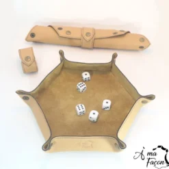 Piste de dés Nomade - Beige