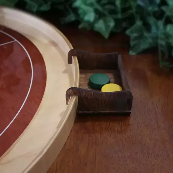 Plateau à palets pour Crokinole Woodestic