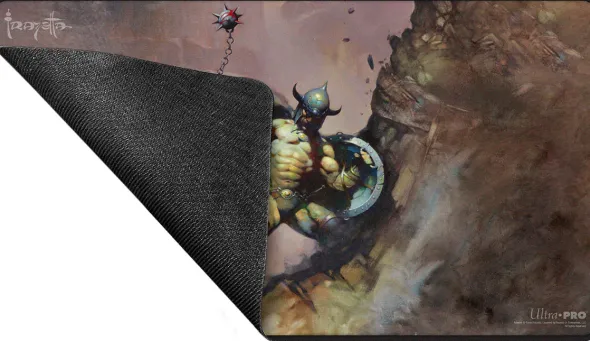 Playmat - Frank Frazetta - Warrior with Ball and Chain