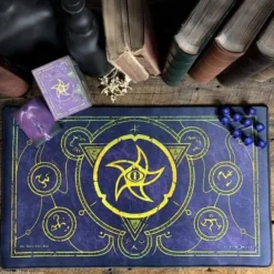 Playmat Infinite Black - The Astral Elder Sign Mystic Purple