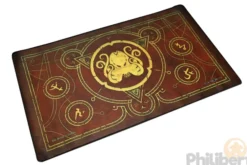 Playmat Infinite Black - The Brand of Cthulhu Eldritch Red