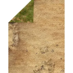Playmats - Mousepad - Tapis recto/verso - Rocky Desert / Grassland - 44x60
