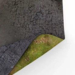 Playmats - Mousepad - Tapis recto/verso - Ruined City / Grassland - 44x60