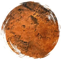 Playmats - Mousepad - Tapis recto/verso - Mars / Grassland - 72''x36''