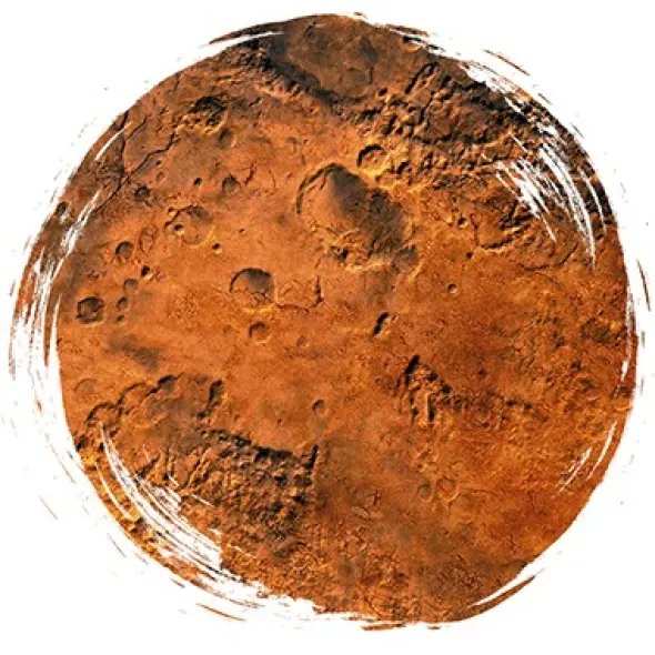 Playmats - Mousepad - Tapis recto/verso - Mars / Grassland - 72''x36''