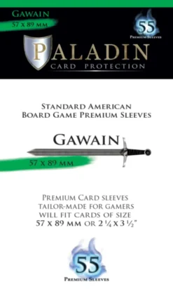Pochettes Paladin - Gawain Standard American - 57 x 89 mm - 55p