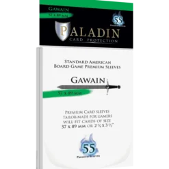 Pochettes Paladin - Gawain Standard American - 57 x 89 mm - 55p