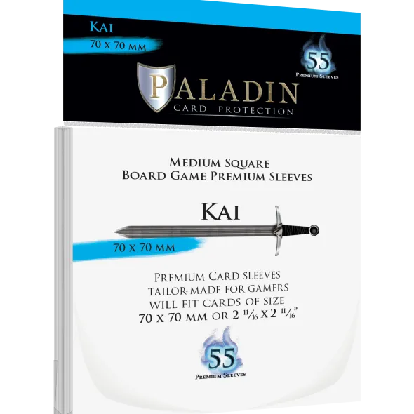 Pochettes Paladin - Kai Medium Square - 70 x 70 mm - 55p